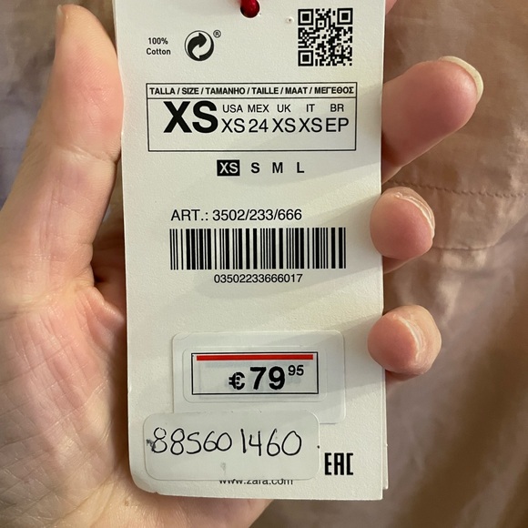 Limited edition peach Zara Srpls dress. - Picture 7 of 9